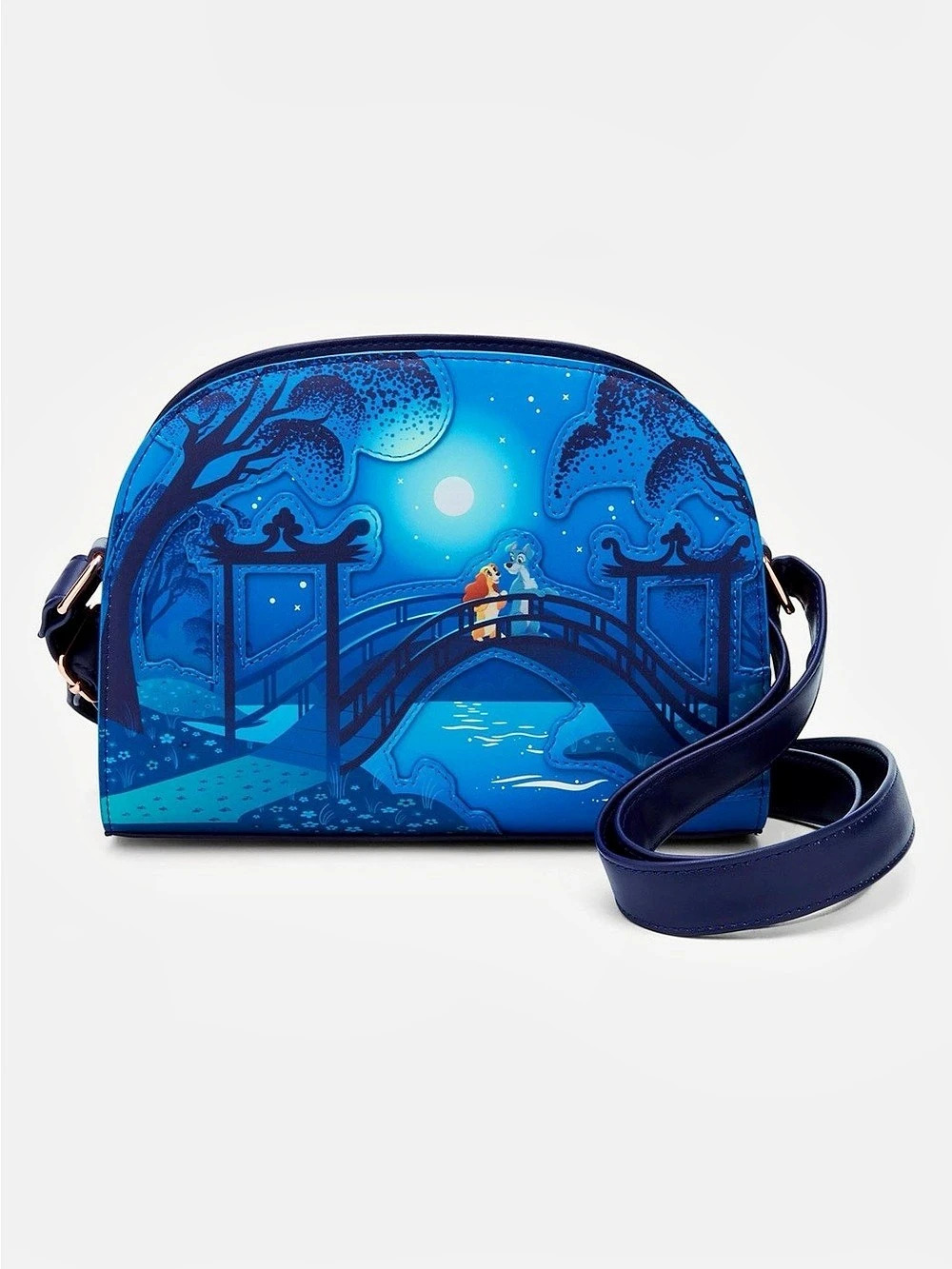 Loungefly Disney Lady and the Tramp Crossbody NWT